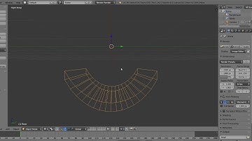 Creating halfpipes and quarterpipes in Blender