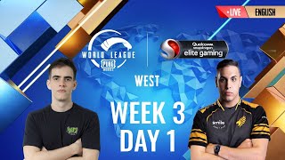 RERUN: [EN] W3D1 - PMWL WEST - League Play | PUBG MOBILE World League Season Zero (2020)