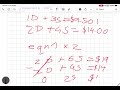Algebra Systems of equations Elimination method-Enoch