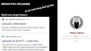 DEFACE POC DORKING UPLOADER