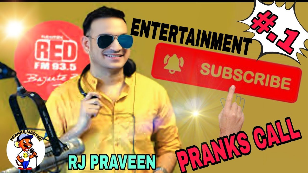 RJ Praveen ki top 10 prank call (Part-1) rj Praveen ki comedy, Red fm rj Praveen 