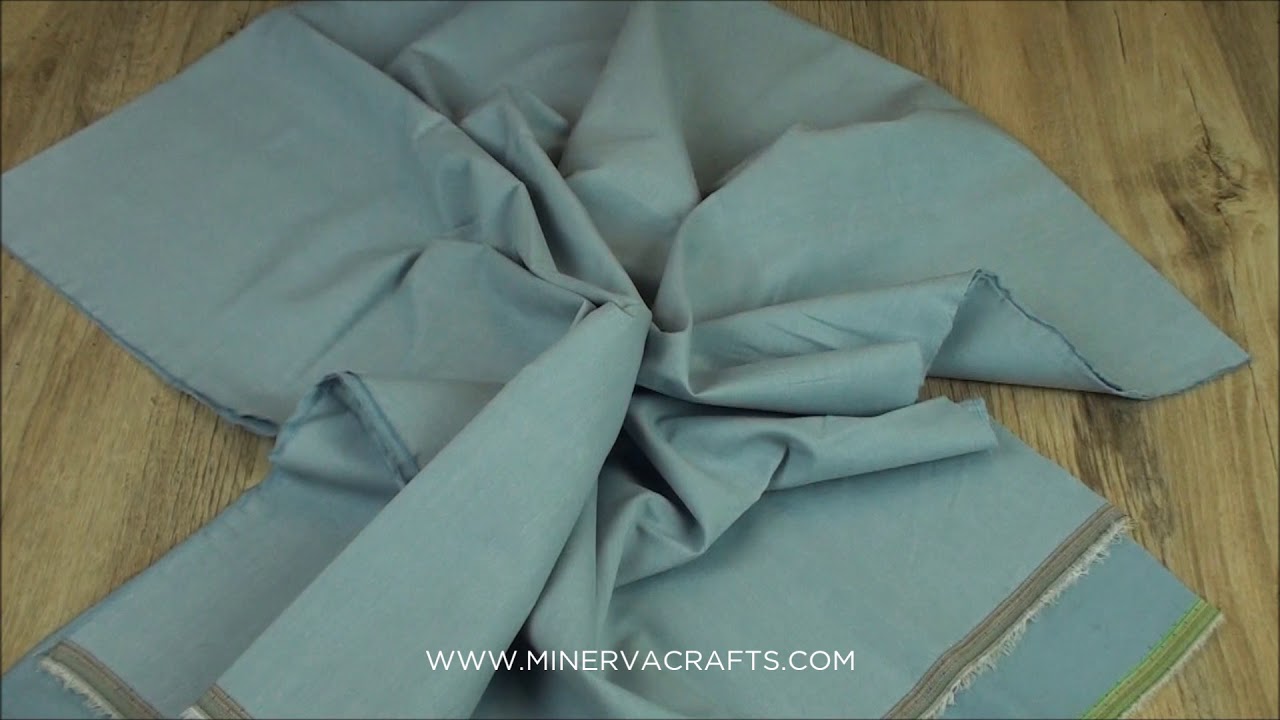 Plain Cotton Chambray Denim Dress Fabric