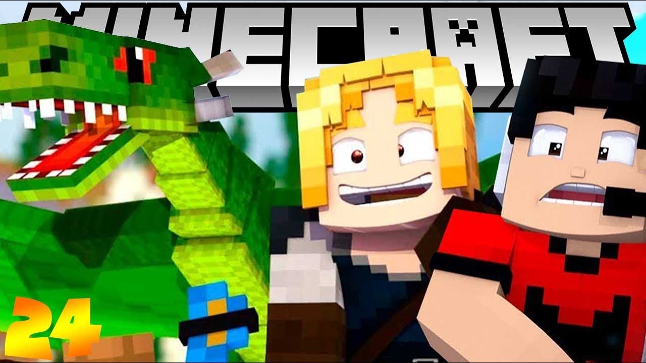 DOMESTICANDO um DRAGÃO!! Ft. Viniccius13 - Operação Redstone #24