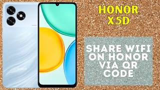 Share WiFi on Honor X5D via QR Code | Easy and Fast Method
