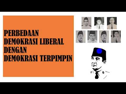 Perbedaan Demokrasi Liberal dengan Demokrasi Terpimpin