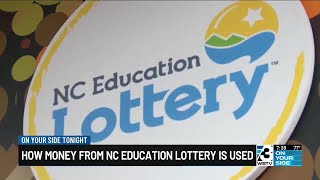 How money from North Carolina education lottery is used