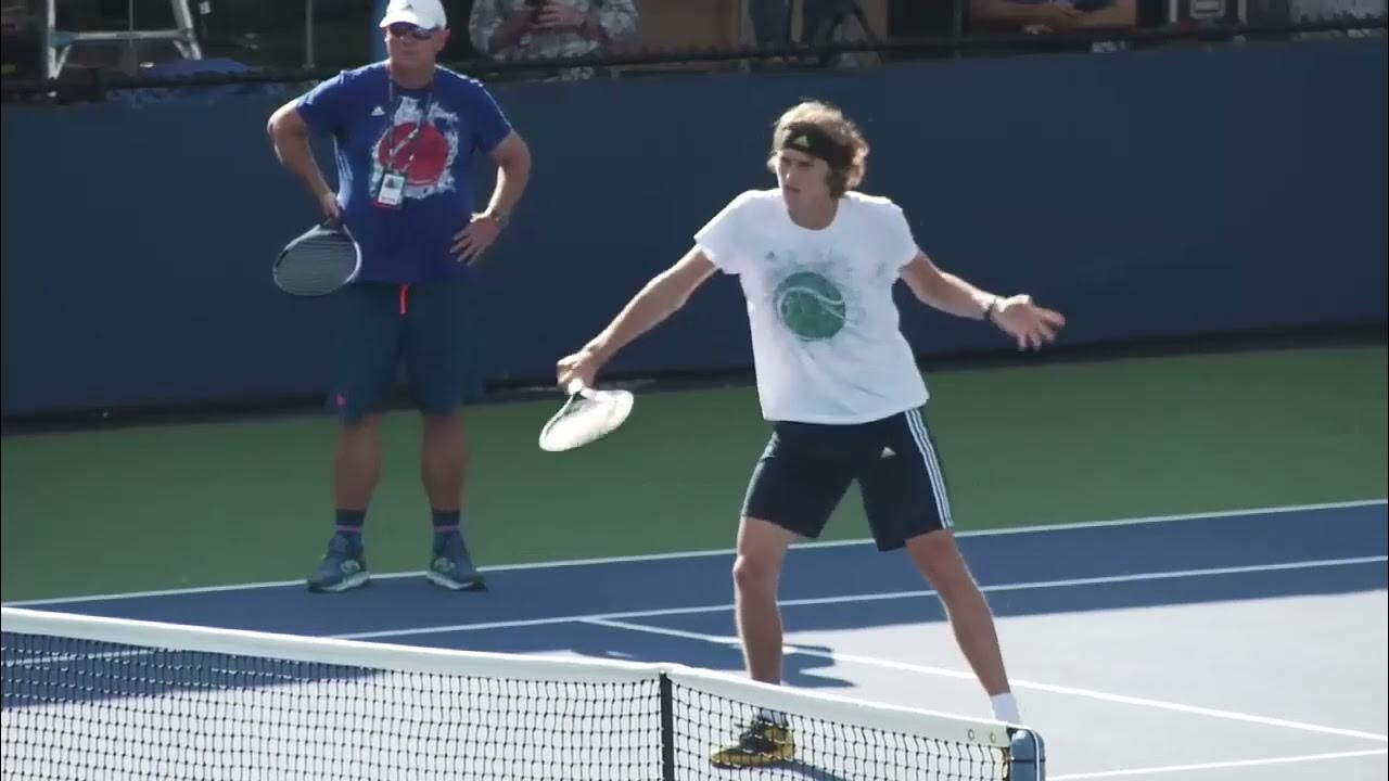 Alexander Zverev Volley Slow Motion / ズべレフのボレー練習（スロー） YouTube