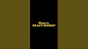 Intro to React Hooks #ReactHooks #LearnReact