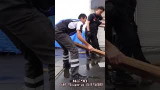 No.90 GR Supra GT500 イベント会場搬入 #SUPERGT #スーパーGT #サーキットに行こう #GRSupra #搬入 #裏側