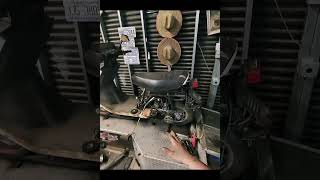 OUR CH80 hits the DYNO #scooter #honda #project #diy #dynojet #garage #motorcycle