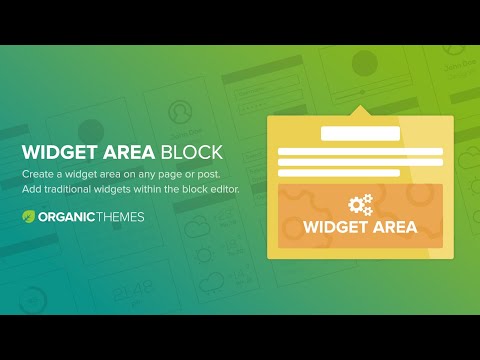 WordPress 5 Widget Area Block Demo