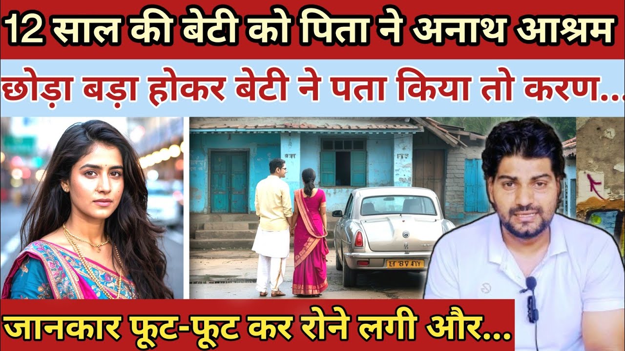 12 साल की बेटी को पिता ने अनाथ आश्रम में छोड़ा बड़ा होकर बेटी ने पता किया तो|| Mumbai Story