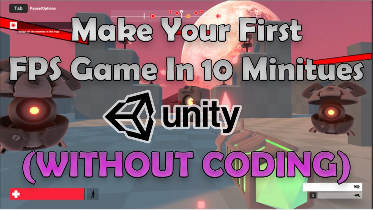 How To Make FPS Game In 10 Minutes (UNITY For Beginners) - YouTube