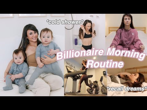 I tried the 1 billion dollar morning routine for 3 days *LIFE CHANGING*