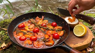 Langoustines Boven Open Vuur De Ultieme Asmr-Kookervaring