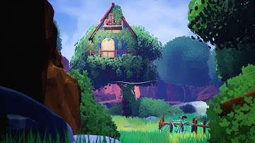 Stylized Scene | Abandoned Tree House in Unreal Engine 4.27