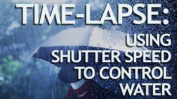 Time-lapse Photography: Using Shutter Speed to Control Water