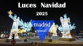 Luces NAVIDAD MADRID 2025 🎄 Christmas lights ⭐4k