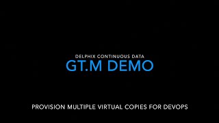 Delphix Demo - GT.M Provisioning