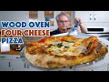 Four Cheese PIZZA WOOD FIRED Quattro Formaggi
