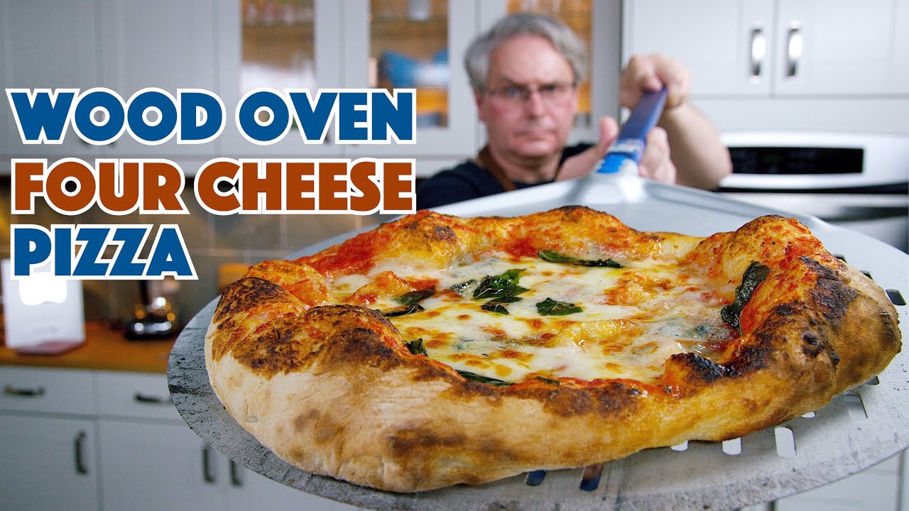 Four Cheese PIZZA WOOD FIRED Quattro Formaggi | Glen And Friends Cooking