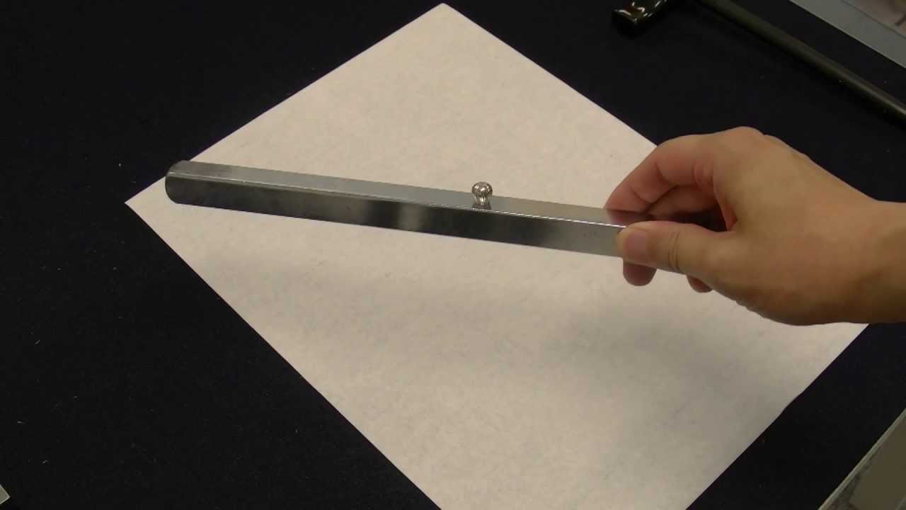 文鎮の使い方 For calligraphy beginners 