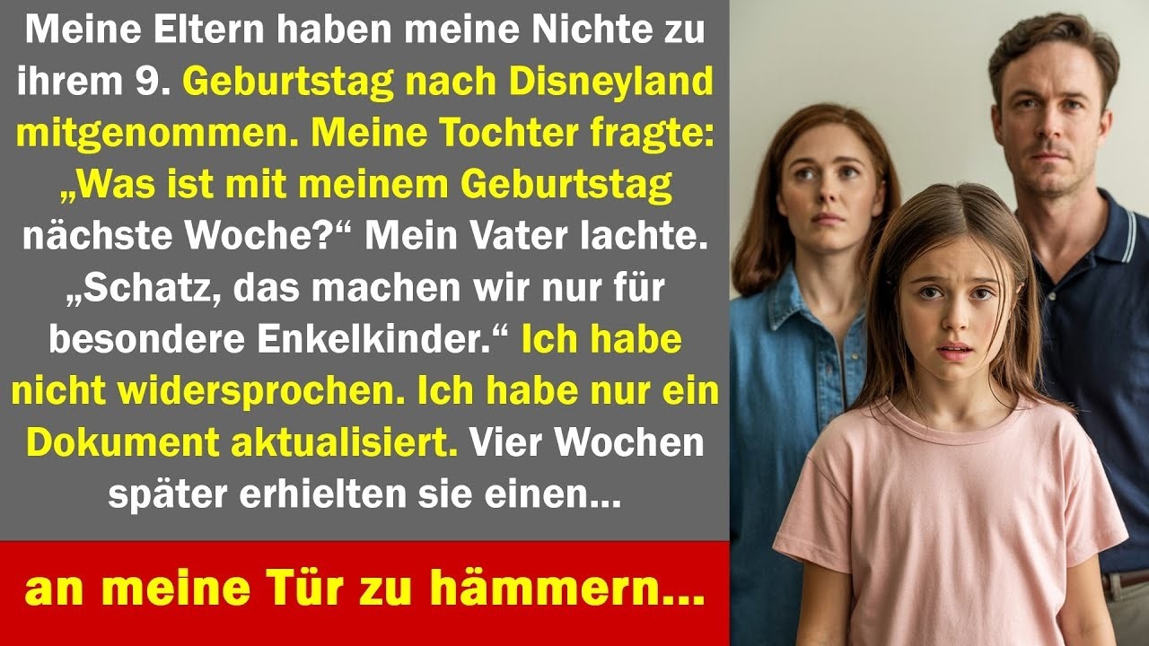 Bevorzugte Enkelin gefeiert – doch ein Dokument änderte alles und ließ sie verzweifeln…