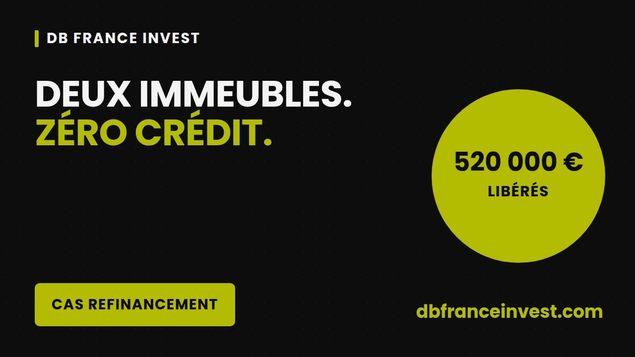 Refinancement locatif : 520 000 € débloqués sans vendre