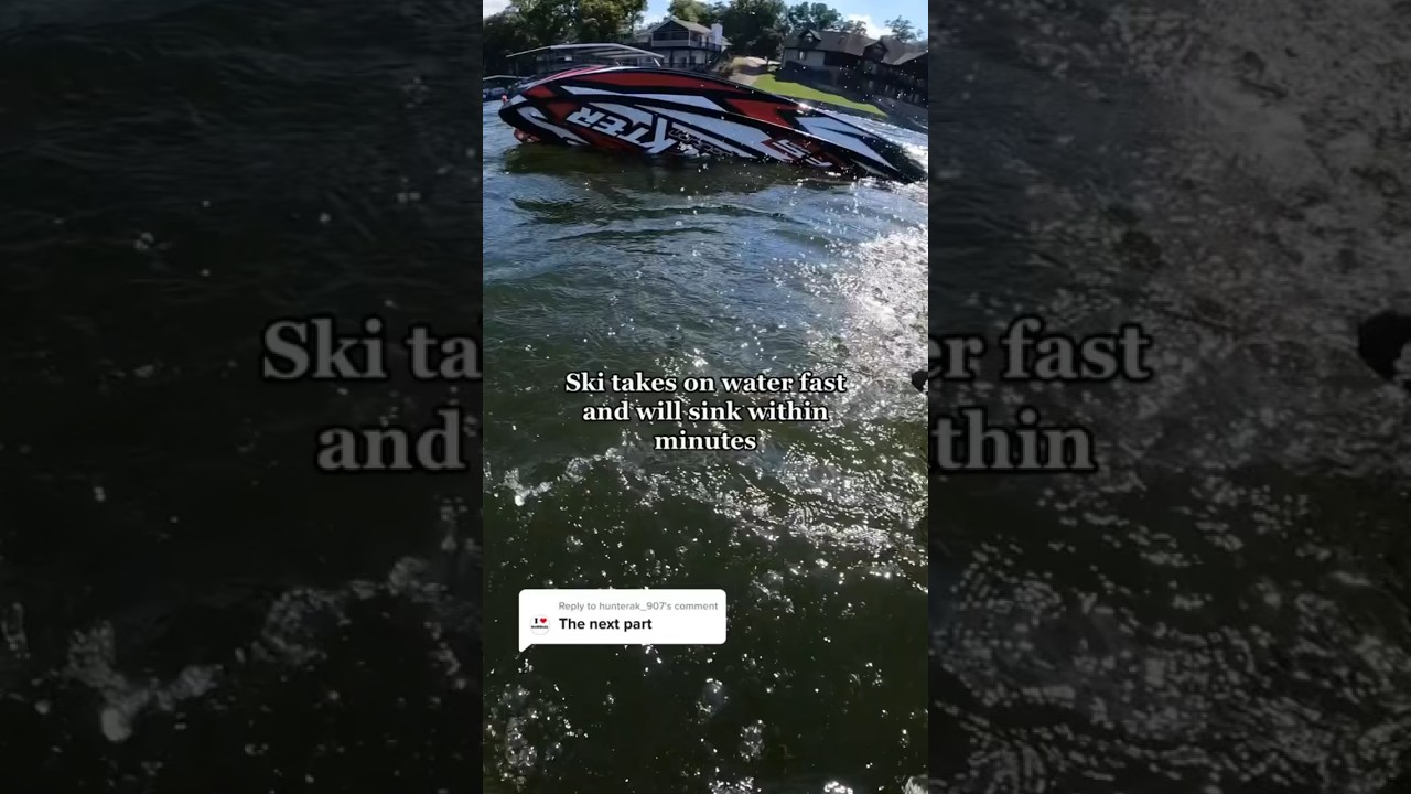 Sinking my jetski 
