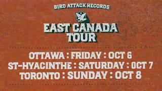Bird Attack Records - East Canada Tour with 88 Fingers, Belvedere, Such Gold & SLED