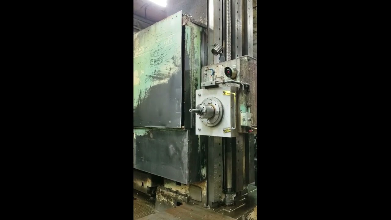 Giddings & Lewis MC70 7" CNC Table Type Horizontal Boring Mill w/2-Pallet Shuttle