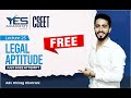 FREE CSEET Legal Aptitude Online Classes for July 2022 (Lec 25) | FREE CSEET LIVE Batch July 2022