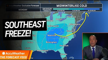 The Forecast Feed: Big, Early Winter for the Southeast