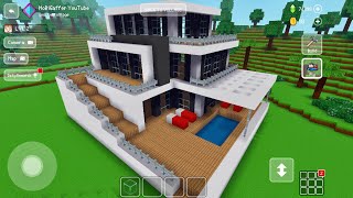 Block Craft 3D: Crafting Gameplay #4897 | Modern House 🏠  screenshot 2