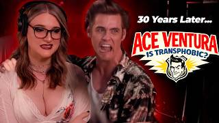 This Scene Traumatized Me as a Kid (Ace Ventura Rewatch) 😳 #trans #alsoashley #transition #storytime