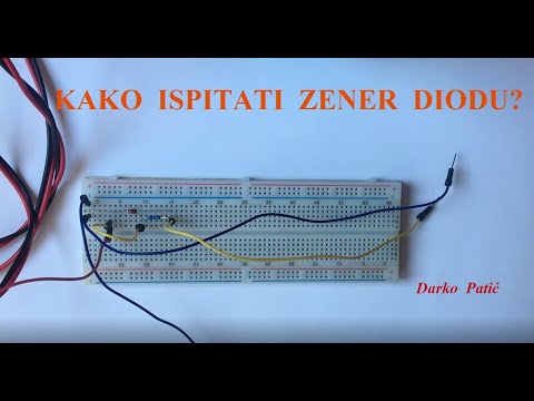 Video: Kako Provjeriti Zener Diode