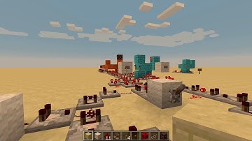 Minecraft Comparators: Full Subtraction with borrow