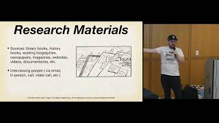 CXC 2025: Diggin’ The Details: Researching 101 for Biography Comics