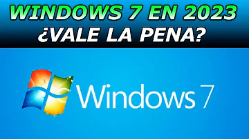¿Todavía se puede utilizar Windows 7?