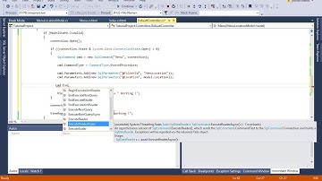 87 ASP .NET MVC - Integrate Menu Location Page with Store Procedure