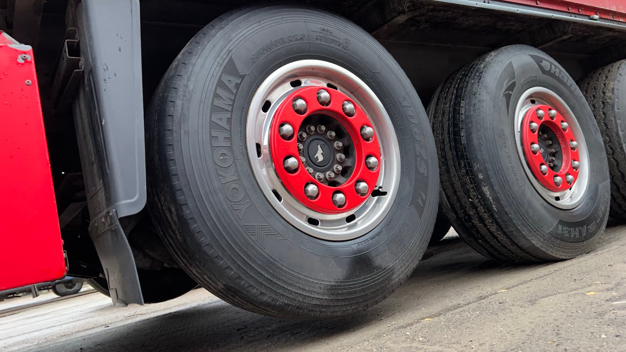 Установка механизма подъемного моста (ленивца) на полуприцеп шмитц ...