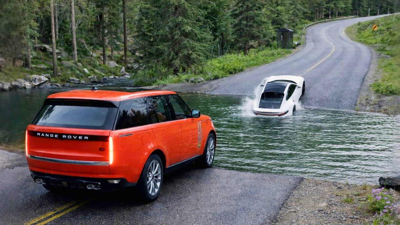 Cars vs Deep Water Challenge #17 in BeamNG Drive!