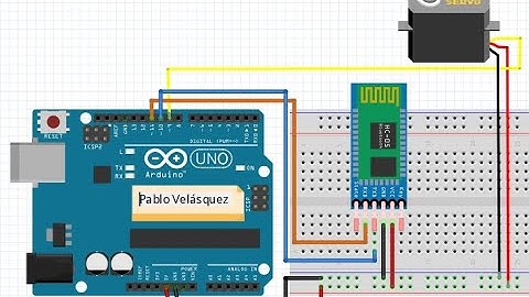 Control de Servomotor por Bluetooth -Pablo Velásquez