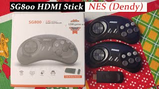 SG800 HDMI Stick 2 in 1 - Игры Dendy (NES) [Консоль с AliExpress]