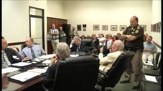Fiscal Court Meeting Sept 11, 2014 Sheriff Budget Overage