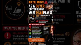 Did you know? ⚠️As a buyer do you know what CPT means?
