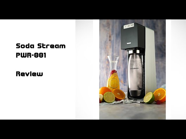 Soda stream pwr001 review - YouTube