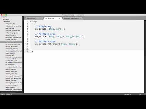 The WordPress Hooks Actions and Filters -S3-V4-720p- The do_action Function