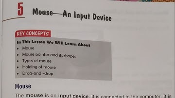 Ch- 5|Mouse an input device|Computer|Question answer|Part-2|#viral #youtube #letslearntogether #subs
