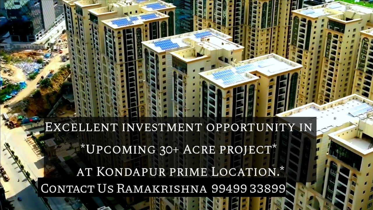 Preliminary to launch Flats for sale in kondapur | Excellent Investment opportunity in Kondapur